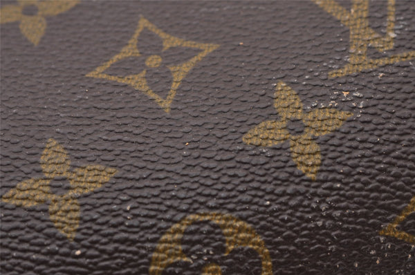 Authentic Louis Vuitton Monogram Pouch For Bucket PM LV Junk 2852I