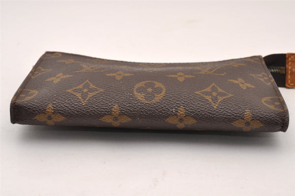 Authentic Louis Vuitton Monogram Pouch For Bucket PM LV Junk 2853I