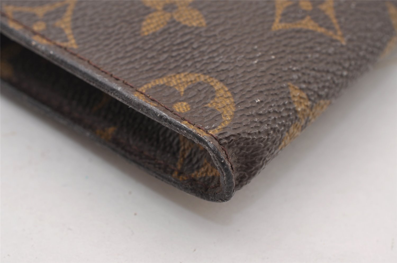 Authentic Louis Vuitton Monogram Pouch For Bucket PM LV Junk 2853I