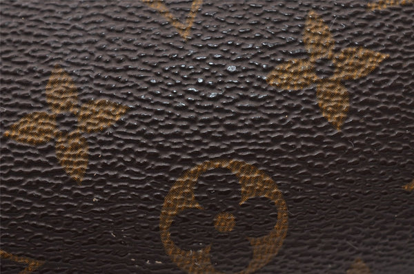 Authentic Louis Vuitton Monogram Pouch For Bucket PM LV Junk 2853I