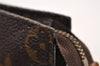 Authentic Louis Vuitton Monogram Pouch For Bucket PM LV Junk 2853I