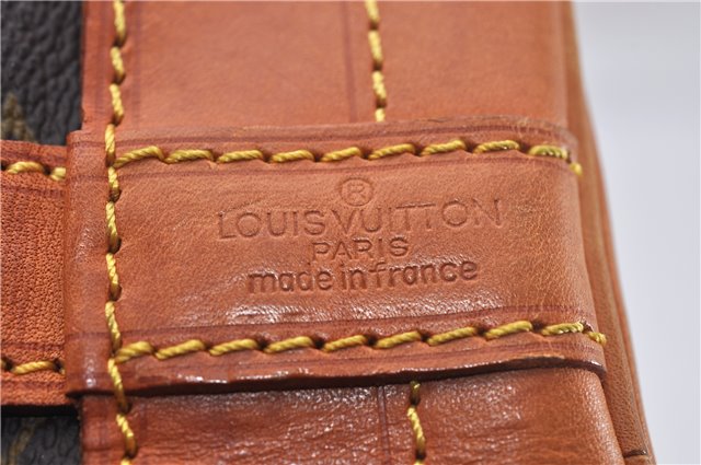 Authentic Louis Vuitton Monogram Noe Shoulder Drawstring Bag M42224 LV 2854F