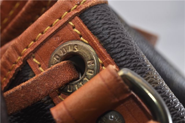 Authentic Louis Vuitton Monogram Noe Shoulder Drawstring Bag M42224 LV 2854F