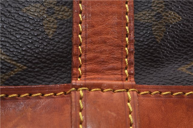 Authentic Louis Vuitton Monogram Noe Shoulder Drawstring Bag M42224 LV 2854F