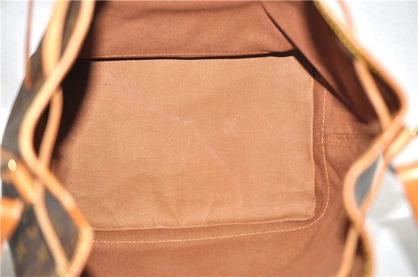 Authentic Louis Vuitton Monogram Noe Shoulder Drawstring Bag M42224 LV 2854F