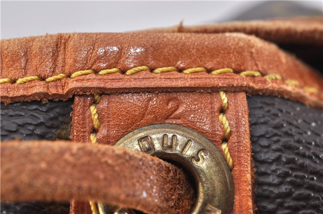 Authentic Louis Vuitton Monogram Noe Shoulder Drawstring Bag M42224 LV 2854F