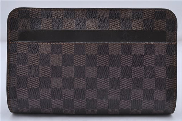 Authentic Louis Vuitton Damier Saint Louis Clutch Hand Bag Purse N51993 LV 2855D