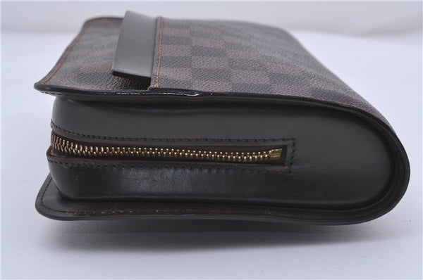 Authentic Louis Vuitton Damier Saint Louis Clutch Hand Bag Purse N51993 LV 2855D
