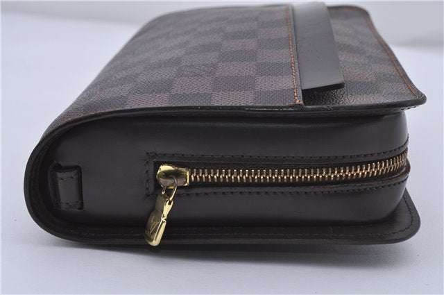 Authentic Louis Vuitton Damier Saint Louis Clutch Hand Bag Purse N51993 LV 2855D