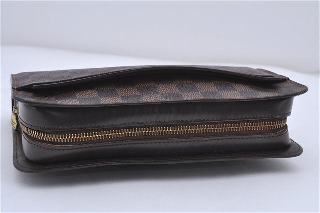 Authentic Louis Vuitton Damier Saint Louis Clutch Hand Bag Purse N51993 LV 2855D