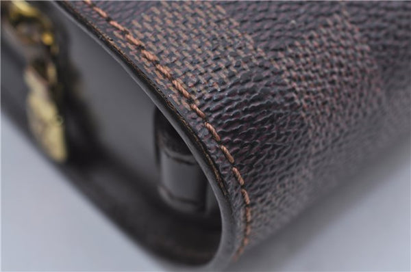 Authentic Louis Vuitton Damier Saint Louis Clutch Hand Bag Purse N51993 LV 2855D