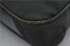Authentic GUCCI Bamboo 2Way Shoulder Hand Bag Nylon Leather 0011638 Green 2855E