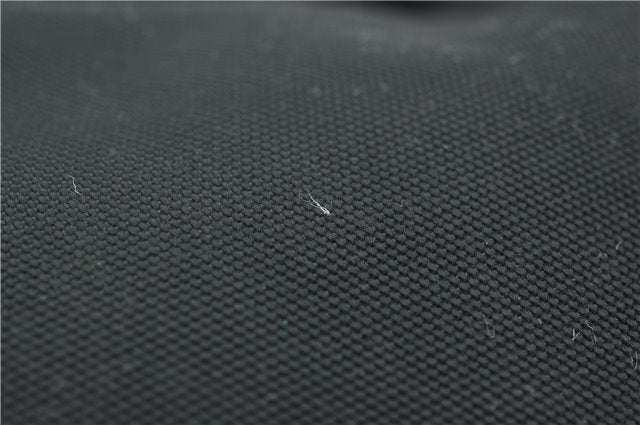 Authentic GUCCI Bamboo 2Way Shoulder Hand Bag Nylon Leather 0011638 Green 2855E