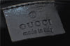 Authentic GUCCI Bamboo 2Way Shoulder Hand Bag Nylon Leather 0011638 Green 2855E