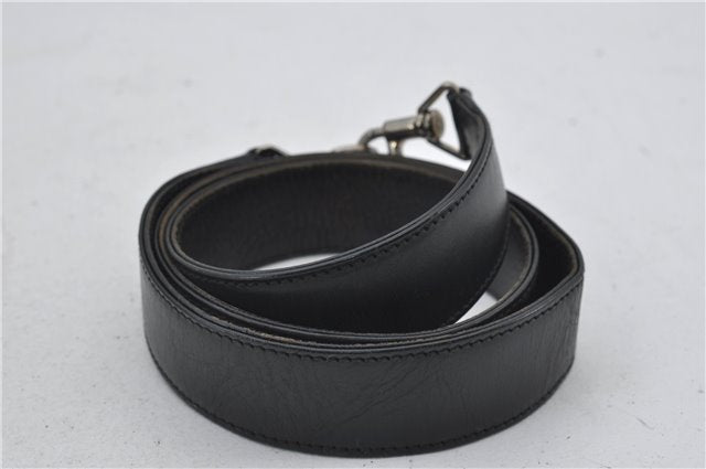 Authentic GUCCI Bamboo 2Way Shoulder Hand Bag Nylon Leather 0011638 Green 2855E