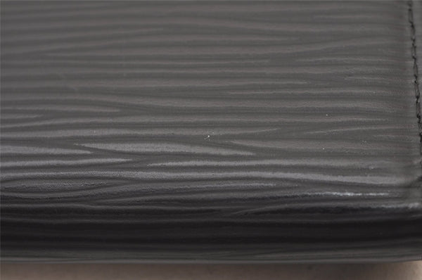 Authentic Louis Vuitton Epi Multicles 6 Key Case Black M63812 LV 2855I