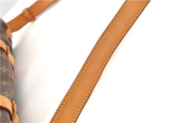 Authentic Louis Vuitton Monogram Saumur 43 Shoulder Cross Bag M42252 LV 2856F