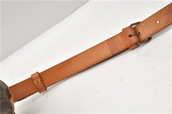 Authentic Louis Vuitton Monogram Saumur 43 Shoulder Cross Bag M42252 LV 2856F