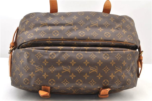 Authentic Louis Vuitton Monogram Saumur 43 Shoulder Cross Bag M42252 LV 2856F