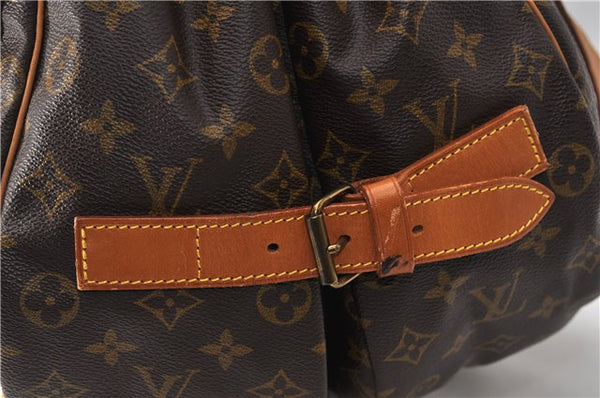 Authentic Louis Vuitton Monogram Saumur 43 Shoulder Cross Bag M42252 LV 2856F