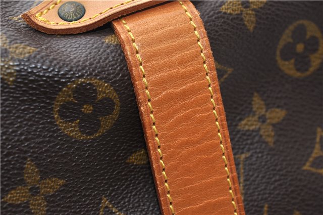 Authentic Louis Vuitton Monogram Saumur 43 Shoulder Cross Bag M42252 LV 2856F