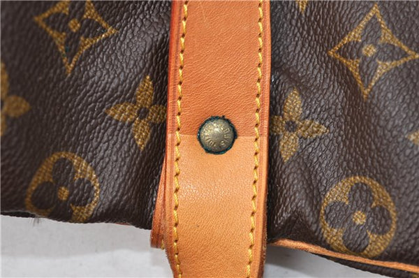 Authentic Louis Vuitton Monogram Saumur 43 Shoulder Cross Bag M42252 LV 2856F