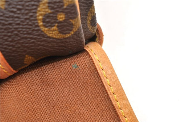 Authentic Louis Vuitton Monogram Saumur 43 Shoulder Cross Bag M42252 LV 2856F