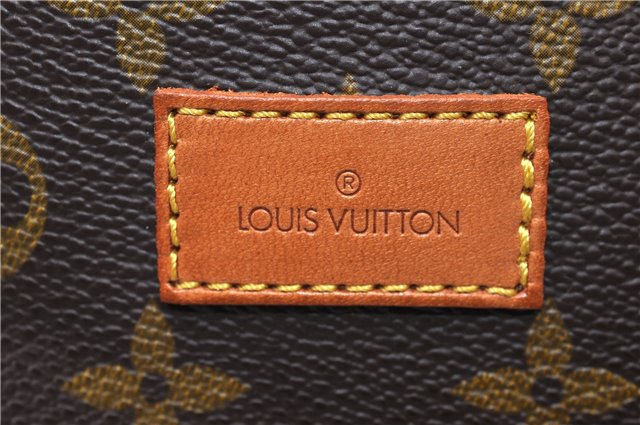 Authentic Louis Vuitton Monogram Saumur 43 Shoulder Cross Bag M42252 LV 2856F