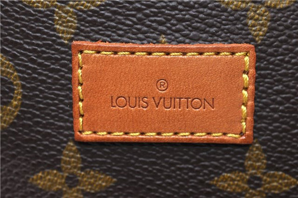 Authentic Louis Vuitton Monogram Saumur 43 Shoulder Cross Bag M42252 LV 2856F