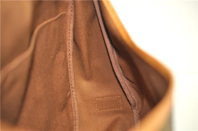 Authentic Louis Vuitton Monogram Saumur 43 Shoulder Cross Bag M42252 LV 2856F