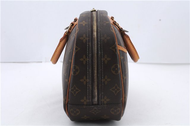 Authentic Louis Vuitton Monogram Trouville Hand Bag Purse M42228 LV 2857D