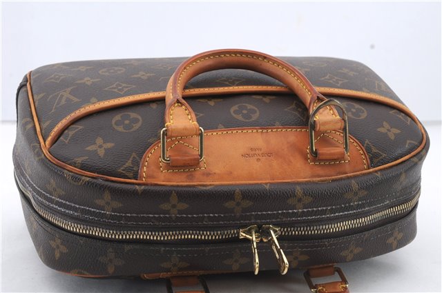 Authentic Louis Vuitton Monogram Trouville Hand Bag Purse M42228 LV 2857D