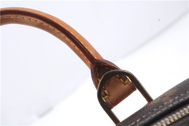 Authentic Louis Vuitton Monogram Trouville Hand Bag Purse M42228 LV 2857D