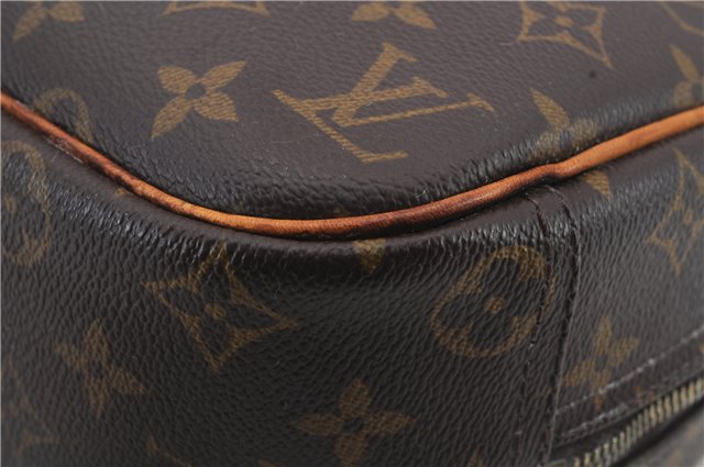 Authentic Louis Vuitton Monogram Trouville Hand Bag Purse M42228 LV 2857D
