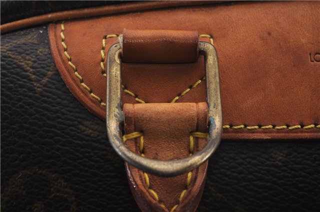 Authentic Louis Vuitton Monogram Trouville Hand Bag Purse M42228 LV 2857D