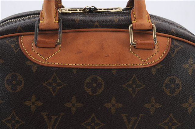Authentic Louis Vuitton Monogram Trouville Hand Bag Purse M42228 LV 2857D