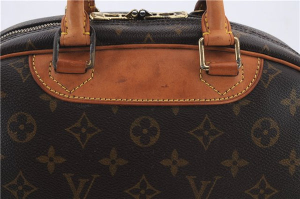 Authentic Louis Vuitton Monogram Trouville Hand Bag Purse M42228 LV 2857D