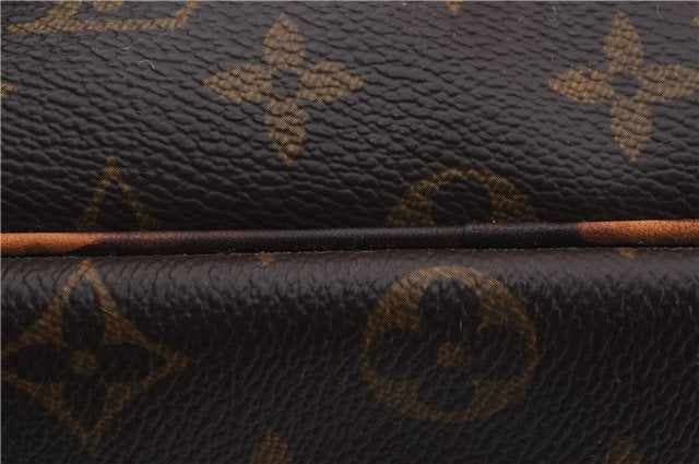 Authentic Louis Vuitton Monogram Trouville Hand Bag Purse M42228 LV 2857D