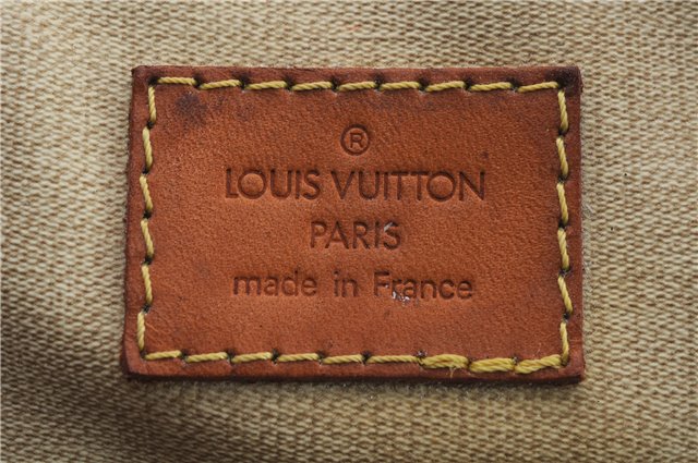 Authentic Louis Vuitton Monogram Trouville Hand Bag Purse M42228 LV 2857D