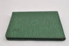 Auth Louis Vuitton Epi Porte Billets 6 Cartes Credit Wallet M63314 Green 2857I