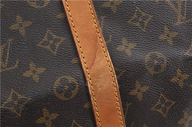 Authentic Louis Vuitton Monogram Keepall 55 Boston Bag M41424 LV 2858D