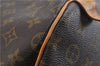 Authentic Louis Vuitton Monogram Keepall 55 Boston Bag M41424 LV 2858D