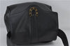Authentic GUCCI Vintage Shoulder Cross Body Bag Purse Leather Black Junk 2858E