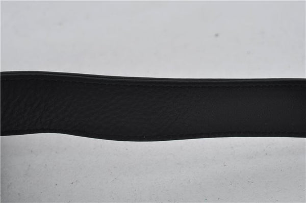 Authentic GUCCI Vintage Shoulder Cross Body Bag Purse Leather Black Junk 2858E