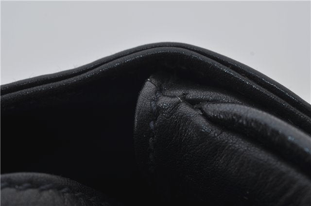 Authentic GUCCI Vintage Shoulder Cross Body Bag Purse Leather Black Junk 2858E