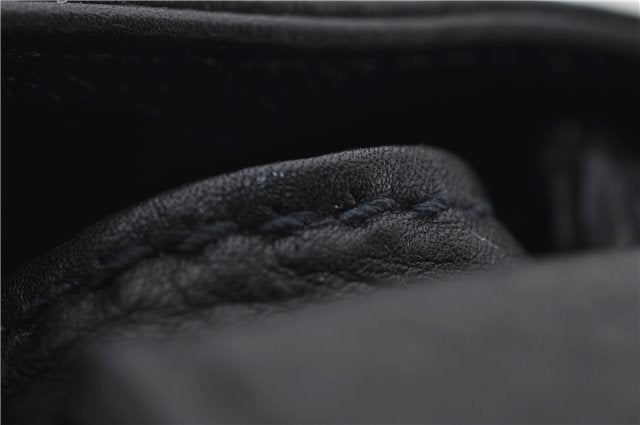 Authentic GUCCI Vintage Shoulder Cross Body Bag Purse Leather Black Junk 2858E