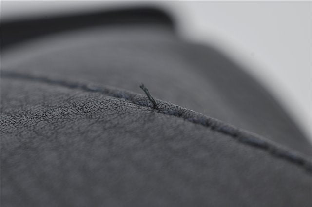 Authentic GUCCI Vintage Shoulder Cross Body Bag Purse Leather Black Junk 2858E