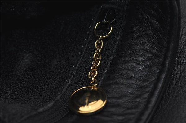 Authentic GUCCI Vintage Shoulder Cross Body Bag Purse Leather Black Junk 2858E