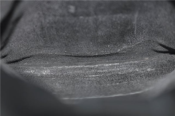 Authentic GUCCI Vintage Shoulder Cross Body Bag Purse Leather Black Junk 2858E