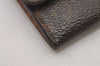 Authentic Louis Vuitton Monogram Porte Monnaie Plat Coin Purse M61930 LV 2858I